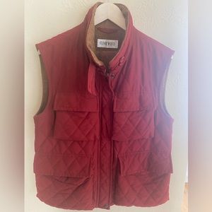 Henry White Irish Wool-Lined Vest & Scarf